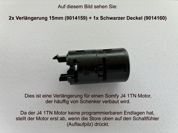 Verlängerung 15 mm für Schaltfühler zu J4/J4S